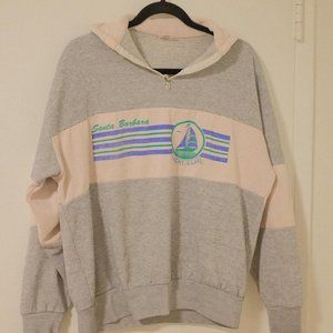 vintage santa barbara yacht club pullover